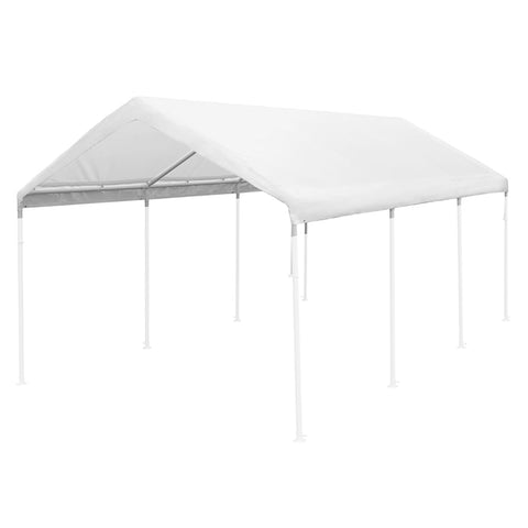King Canopy Replacement Drawstring Cover 12-Feet by 20-Feet, fits 12-Feet 3-Inch by 20-Feet A-Frame, White