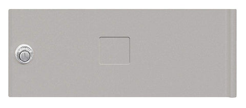 Replacement Door and Lock - Standard B Size - for Cluster Box Unit - with (3) Keys - Gray