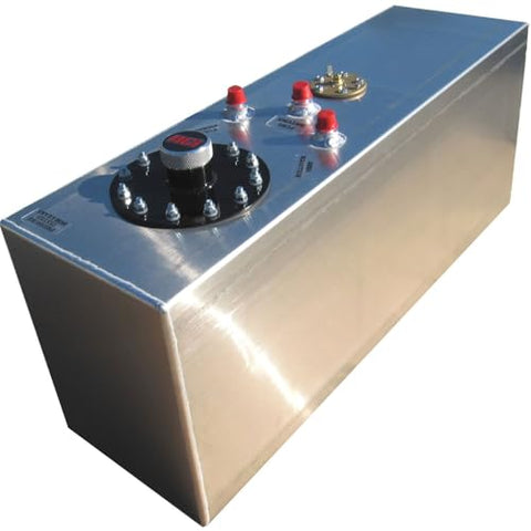 RCi 2161A Aluminum Fuel Cell, Natural Aluminum Color, 15 Gallon, 30L x 9W x 12H