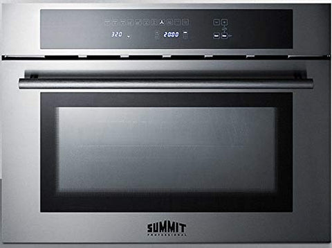 Summit CMV24 Wall Oven, Stainless Steel