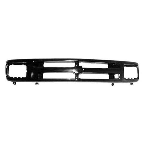 For Chevy S-10 Pickup 1994 1995 1996 1997 Grille | Painted Black | w/Sport Package | Blazer Base/LS w/Sealed Beam Headlight | GM1200225 | 12471807