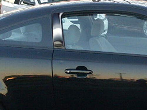 QAA is Compatible with 2008-2011 Chevrolet Aveo 4 Piece Stainless Pillar Post Trim PP48125