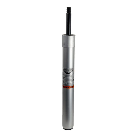 Springfield 1630423-A Threaded Fixed-Height Post for Kingpin Seat Mounts and Bases - 15", Anodized Finish