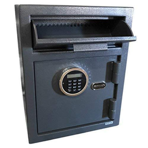 Hollon Safe DP450LK Security Drop Safe, Gray, Medium