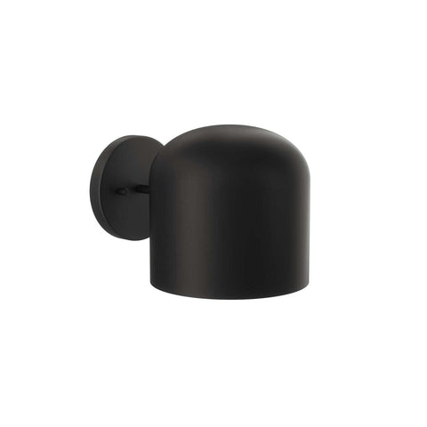 Modway Avenue 1-Light Wall Sconce in Black 11 x 8 x 7.5