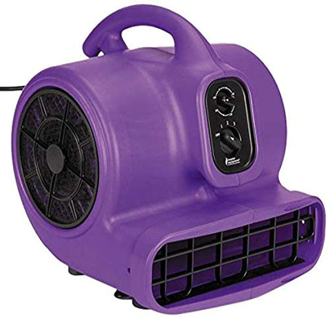 PetEdge Master Equipment Blue Force Air Dryer with Cage – Quiet Pet Fur Dryer Offers 3 Speeds Up to 2,000 CFM, 0.33 HP