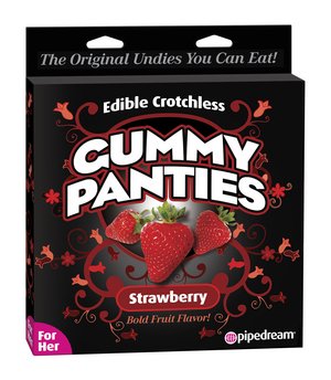 Gummy Crotchless Panties