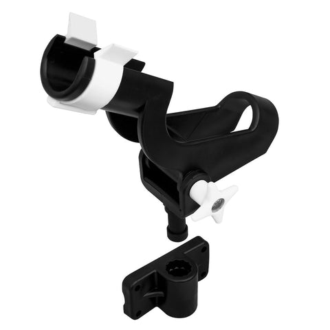 Wise 6039 Twin Pack Rod Tenders with 2 Side Mount Brackets, Black