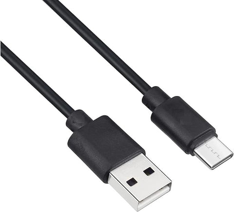 Grain Valley AtoC Quick Charge Cord & Cable - Black