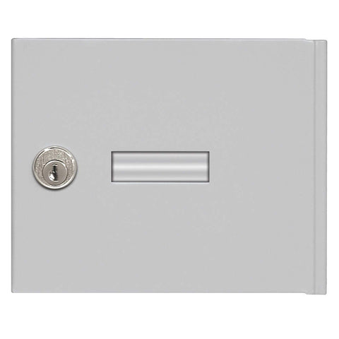 Replacement Door and Lock - Standard A Size - for 4B+ Horizontal Mailbox - with (2) Keys - Aluminum
