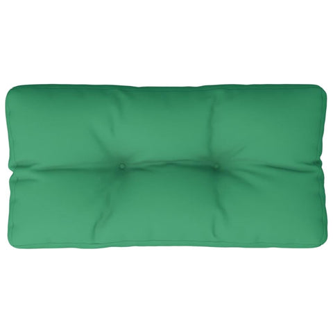 vidaXL Pallet Cushion, Couch Cushion for Home Living Room Garden, Backrest Pillow, Chair Pad, Outdoor Furniture Cushion, Green Fabric
