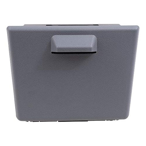 Brock Replacement Gray (Steel) in-Dash Instrument Panel Cup Holder Compatible with 2011-2016 Super Duty