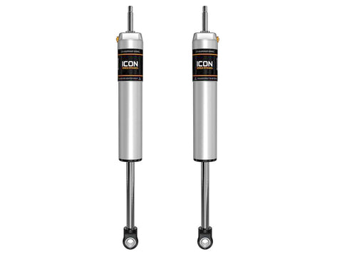 ICON, 0-2" Lift, Front, 2.5 VS Shocks, Pair, Compatible with 1998-07 TOYO Land Cruiser, 57607P