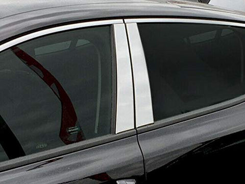 QAA is Compatible with 2018-2023 Kia Stinger 4 Piece Stainless Pillar Post Trim PP18800