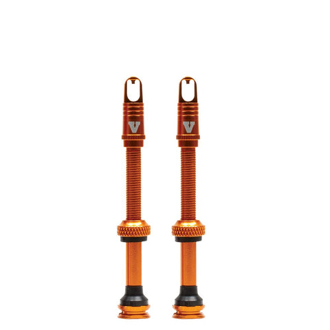 TLC 60mm Tubeless Valve Stem - Orange