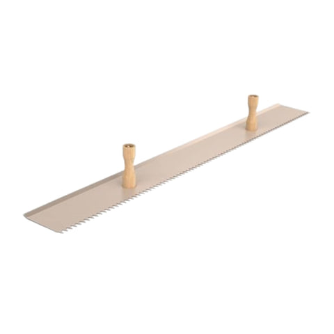Bon Scratcher Darby 42 in. Lightweight Magnesium with Dual Handles for Even Concrete and Plaster Surface Preparation