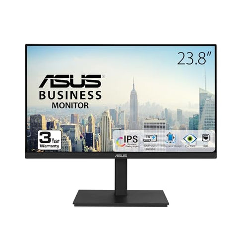 ASUS 27" 1080P Eye Care Monitor (VA279HG) - IPS, Full HD, 99% sRGB, Frameless, 120Hz, 1ms, Adaptive-Sync, HDMI, VGA, Low Blue Light, Flicker Free, Wall Mountable, 3 yr Warranty