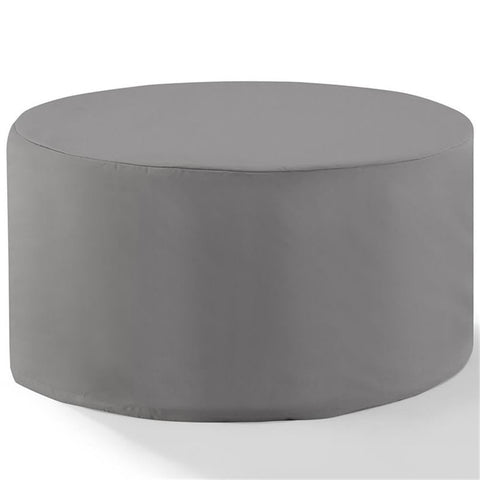 Catalina Round Outdoor Coffee Table Furniture Cover Gray