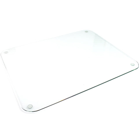 Glaciermat® Glass Desk Pad - 19" x 24"