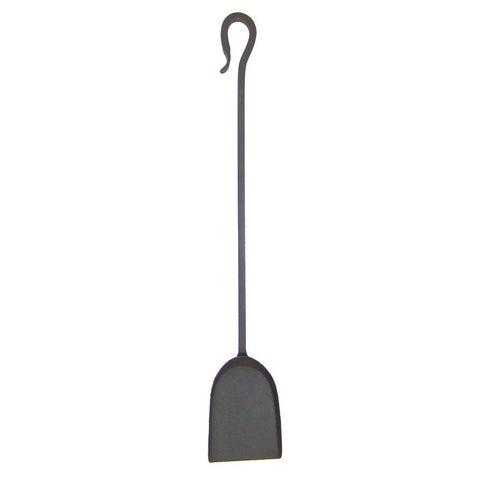 Minuteman International Shepherd's Hook Single Shovel Fireplace Tool, Graphite (WR-21S)