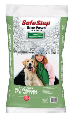 Safe Step 56720 20 Lb Poly Bag Eco Plantinum Series Sure Paws Ice Melter