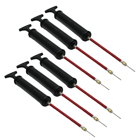Dick Martin Sports Martin Sports Plastic Hand Pump. 10-inch, Black, Pack of 6 (MASHP1-6)