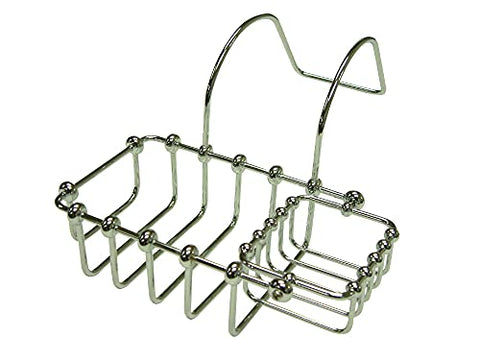 Kingston Brass CC2171 7" Swivel Soap and Sponge Holder, Polished Chrome