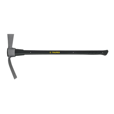 Truper Cutter Mattock Pick Axe - Pickaxe 5 Lb Steelhead with 36-Inch Fiberglass Handle - Pick Axes for Digging - 31638