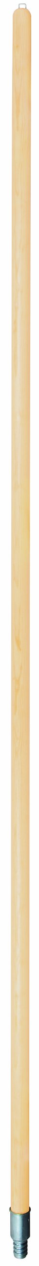 Truper 33943 Wood Handle for Broom, Metal Threaded Tip, 60-Inch