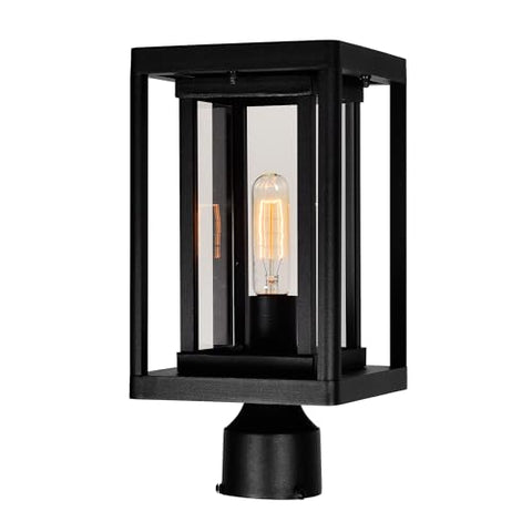 CWI Lighting Mulvane 1 Light Black Outdoor Lantern Head