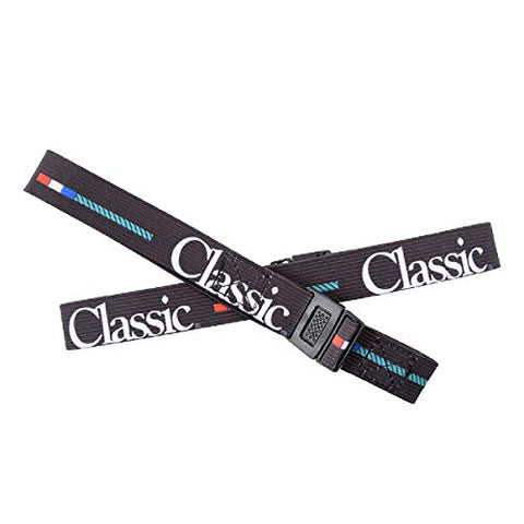 Classic Equine Company Elastic Rope Strap, Multicolored - Horse Rope Holder for Saddle - Quick & Easy Attachment w/Durable Buckle - Convenient Rope Storage