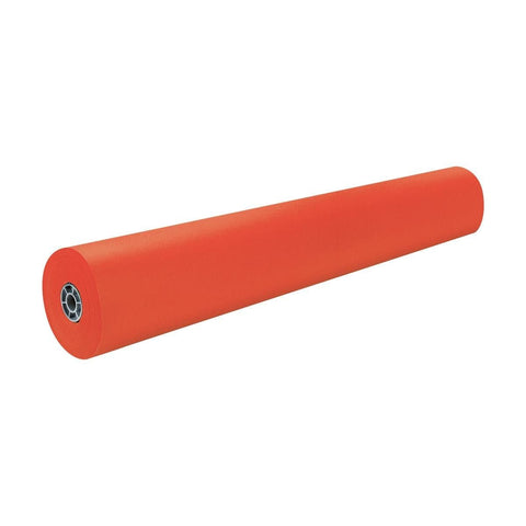 Pacon Rainbow Colored Kraft Paper Roll - 36" x 1000' - Orange