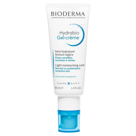 Bioderma Hydrabio Face Cream, Gel Cream Moisturizer, Provides Radiance, Lightweight Face Moisturizer for Normal to Combination Sensitive Skin, 1.33 Fl Oz (Pack of 1)