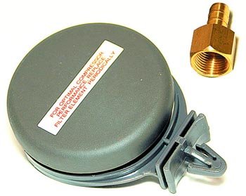 VIAIR-92621 Inlet Air Filter - Remote 1/4 Inch X 1/4 Inch