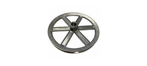 Chicago Die Cast 8 in. Dia. Zinc Single V Grooved Pulley 3/4" Bore