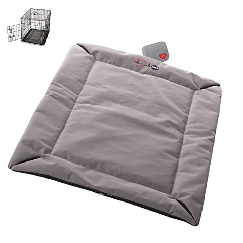 K&H Pet Products Mother’s Heartbeat Puppy Crate Pad Water-Resistant Gray Medium/Large Breed Beat 21 X 31 Inches