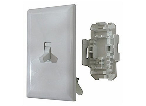 Valterra Diamond Group (WDS151WT White Speed Box Toggle Switch with Cover