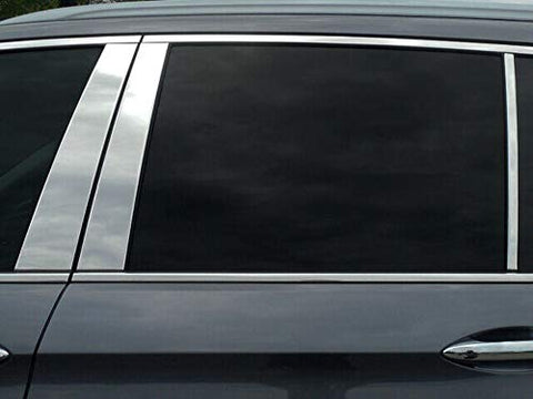 QAA is Compatible with 2016-2022 Honda Pilot 6 Piece Stainless Pillar Post Trim PP16261
