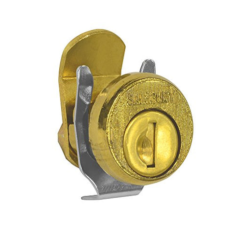 Lock - Standard Replacement - for Locking Column Mailbox and Modern Mailbox - with (2) Keys - Gold Finish
