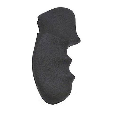 Hogue S&W K or L Frame Round Butt Rubber Monogrip - Black