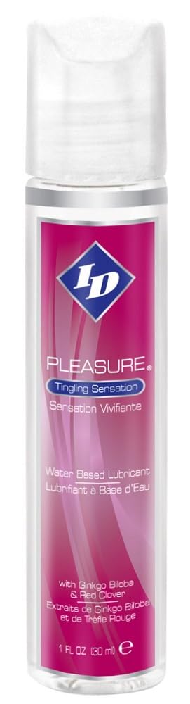 ID Pleasure Tingling Sensation Water Based Lubricant, 1 Ounce