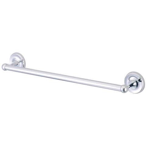 Kingston Brass BA312C Classic 18-Inch Towel-Bar, Polished Chrome