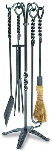 Minuteman International WR-02 5-Piece Wrought Iron Tool Set, Rope