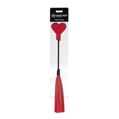 Sportsheets Sm Amor Crop Whips Red 43 cm