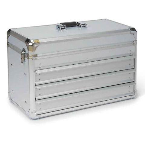 PetEdge Master Grooming Tools MGT Three-Drawer Storage Case SLV