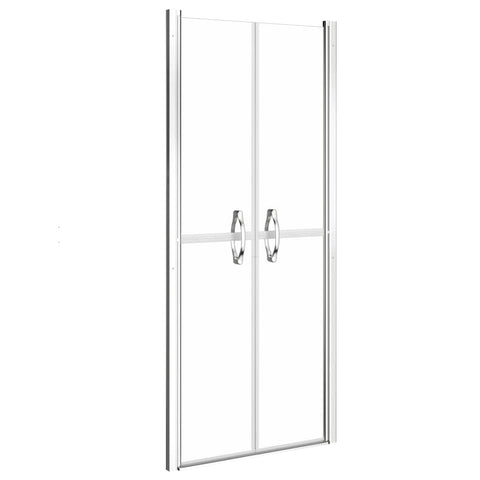 vidaXL Shower Door, Bathroom Shower Enclosure, Shower Screen with Modern Handles, Shower Cubicle Bathroom Accessory, Clear ESG 35.8"x74.8"