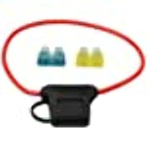 VIAIR Moisture Resistant Fuse Holder (20-Amp/16 Gauge Wire Loop), P/N 92945