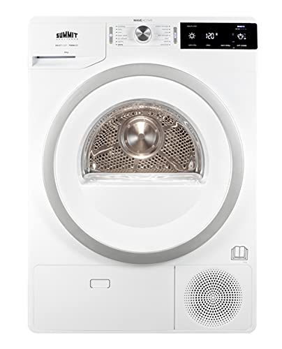 Summit 3.88 cu.ft. Heat Pump Dryer, ENERGY STAR Certified, 208-240V, Slim 24” Width, White - SLD242W