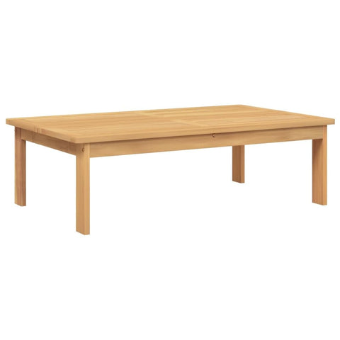 vidaXL Solid Acacia Wood Standard Durable Garden Table in Natural Wood