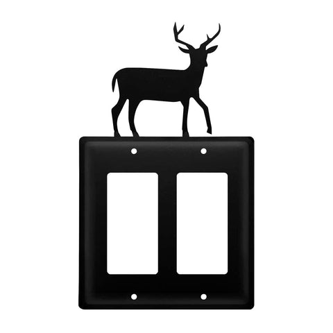 Deer - Double GFI Cover
